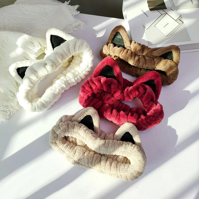 Plush Animal Ear Headband – Fun & Functional Gift