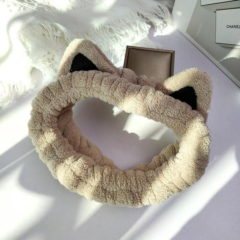 Plush Animal Ear Headband – Fun & Functional Gift