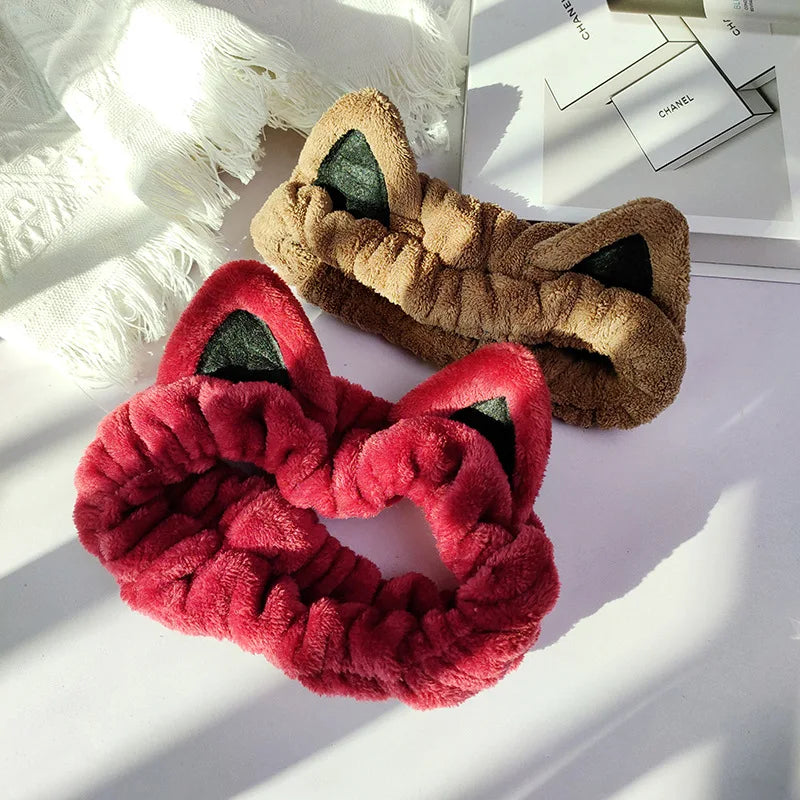 Plush Animal Ear Headband – Fun & Functional Gift