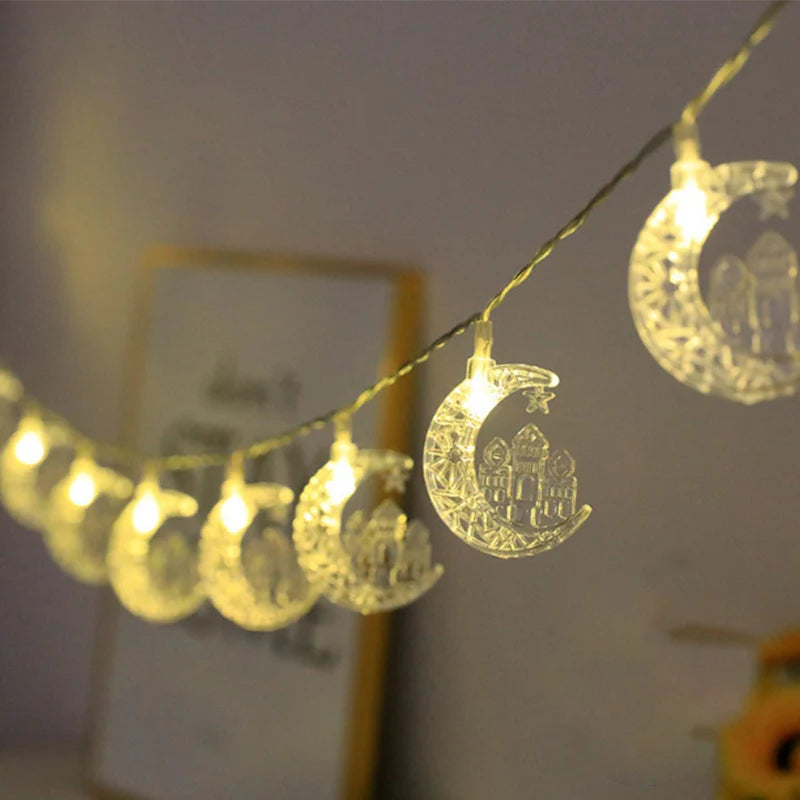 Moon & Star String Lights – Magical Décor for Any Occasion