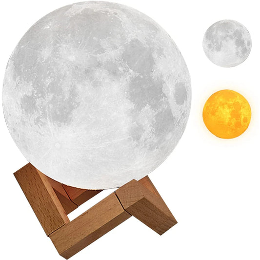 3D Moon Lamp – A Celestial Gift of Light